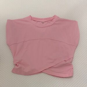 Amazon Pink Cropped Boxy Tee